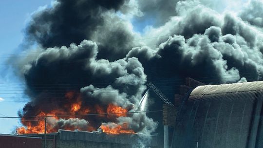 Building Destroyed In Downtown Davis Blaze