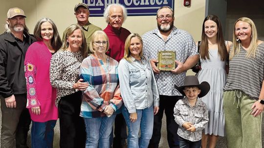 Davis Man Honored With Livestock Show Dedication