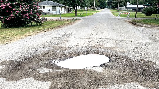 Deteriorating Sulphur Streets Obstacle For Motorists
