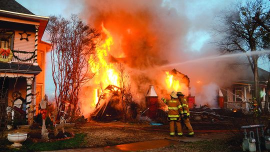 Fire Ravages Local Homes