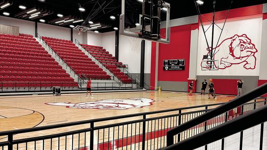 First Practice In New Gym