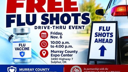 Free Flu Shots Offered At Drive-Thru Event Nov. 6