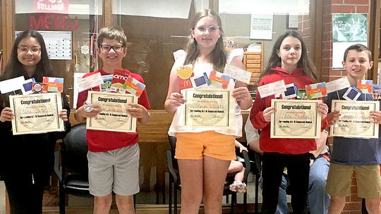 Intermediate School’s 2025 Sequoyah Book Club Members Feted