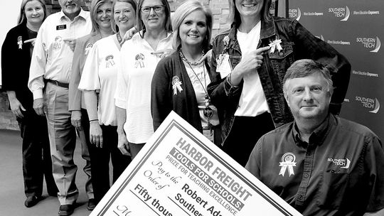 Southern Tech Construction Teacher Wins Prize For Teaching Excellence