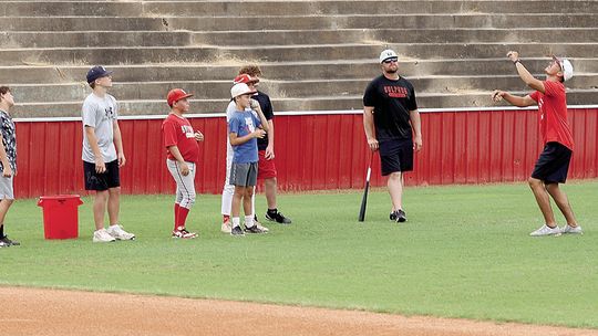 Sulphur Baseball Camp Held This Week