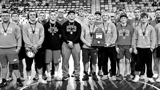Sulphur Bulldog Wrestling Team Wins State Academic Championship