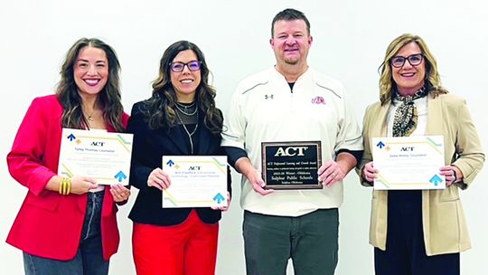 Sulphur Public Schools Win Top Award