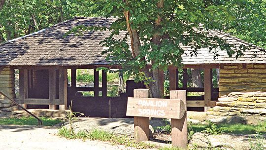 Sulphur Springs Begins In Pavilion Area