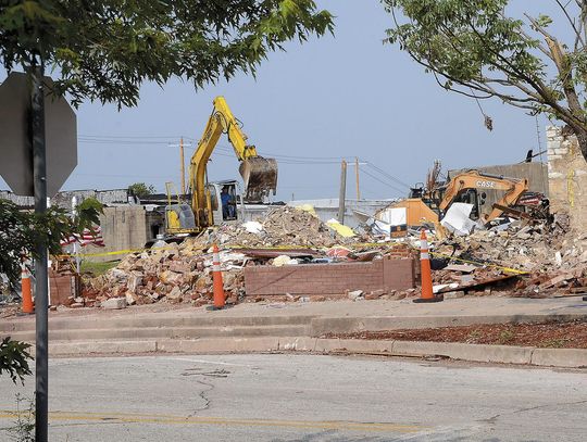 Debris Cleanup Continues In Downtown, Residential Areas