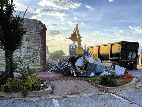 Debris Removal Continues In Downtown Area