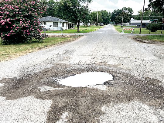 Deteriorating Sulphur Streets Obstacle For Motorists