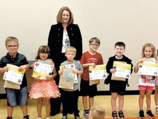 Elementary School’s April Star Students, Terrific Kids Honored