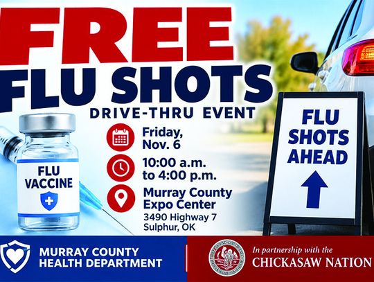 Free Flu Shots Offered At Drive-Thru Event Nov. 6