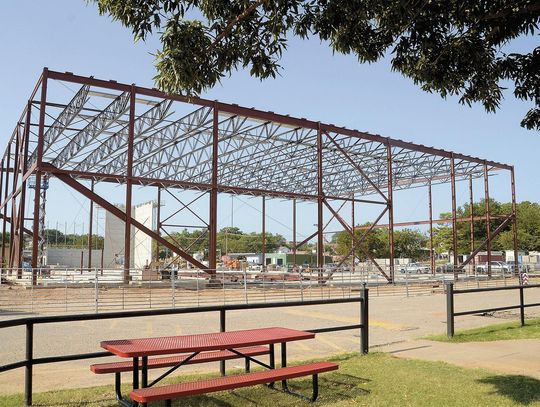 School’s New Gym Taking Shape