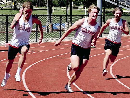 SHS Track Teams In Action At Ada, OBU