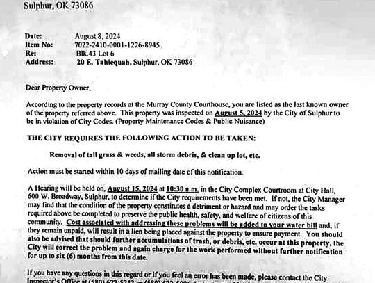 Some City Residents Impacted By Tornado Vent Frustrations Over Notices Placed On Their Properties