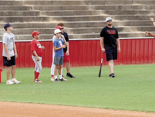 Sulphur Baseball Camp Held This Week