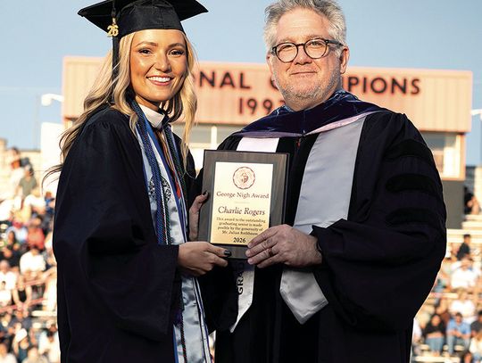 Sulphur Grad Named Winner Of 2026 George Nigh Award