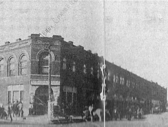 Sulphur Historic Downtown -- Then & Now
