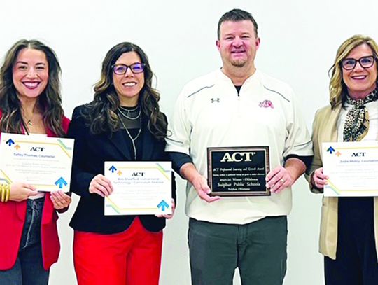 Sulphur Public Schools Win Top Award