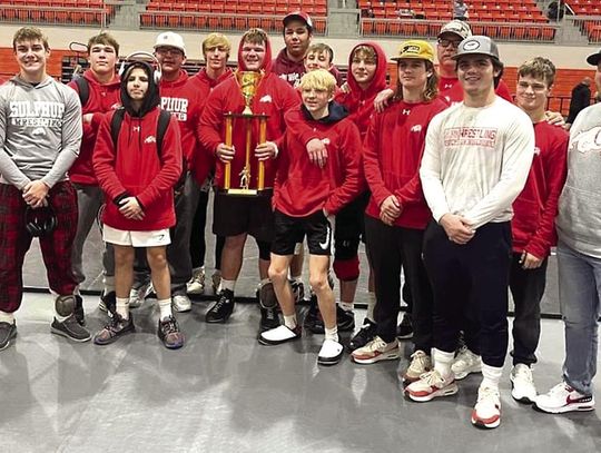 Wrestlers Begin 2024 With Tourney Win