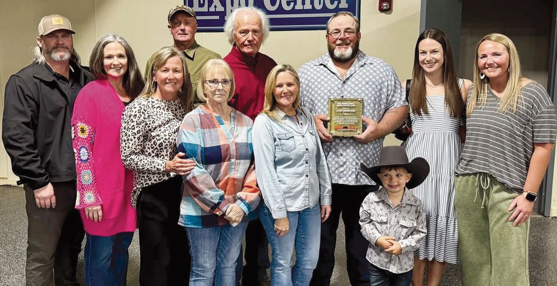 Davis Man Honored With Livestock Show Dedication