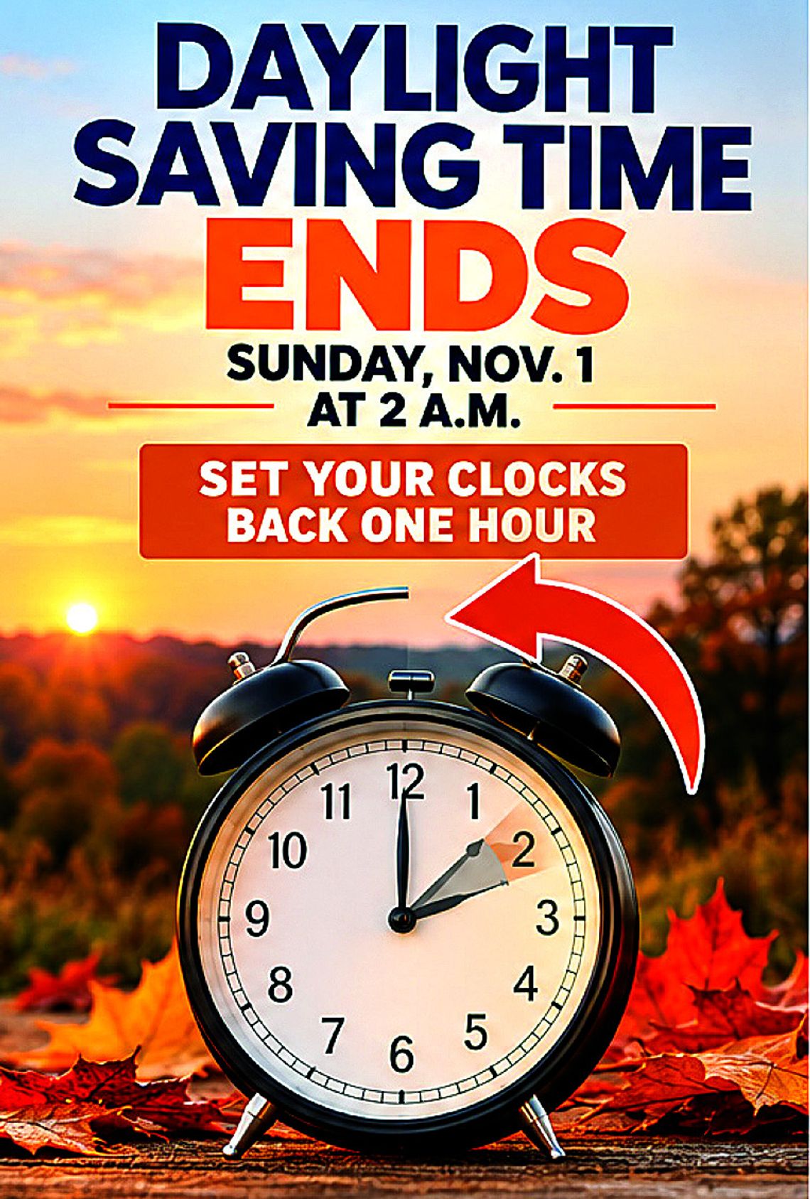 Daylight Saving Time Ends Sunday; Oklahoma’s Future Clock Changes Uncertain Daylight Saving Time Ends Sunday; Oklahoma’s Future Clock Changes Uncertain