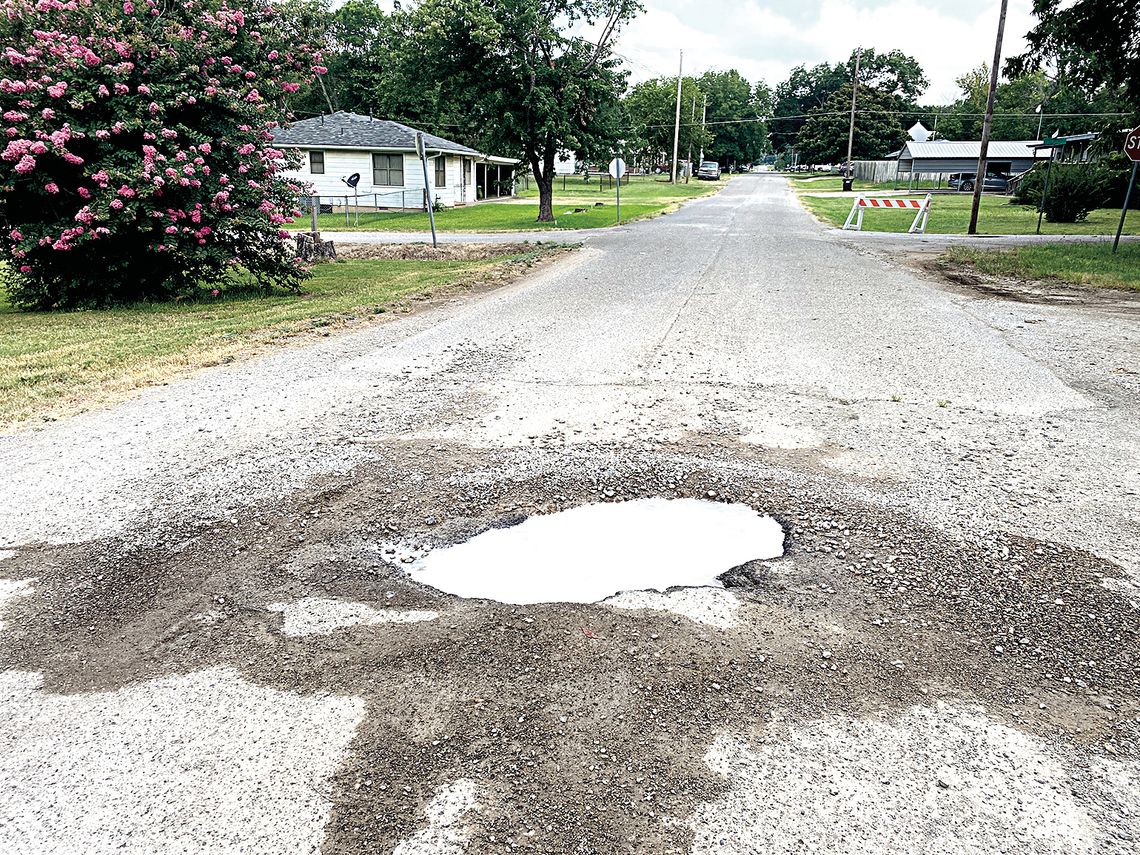 Deteriorating Sulphur Streets Obstacle For Motorists