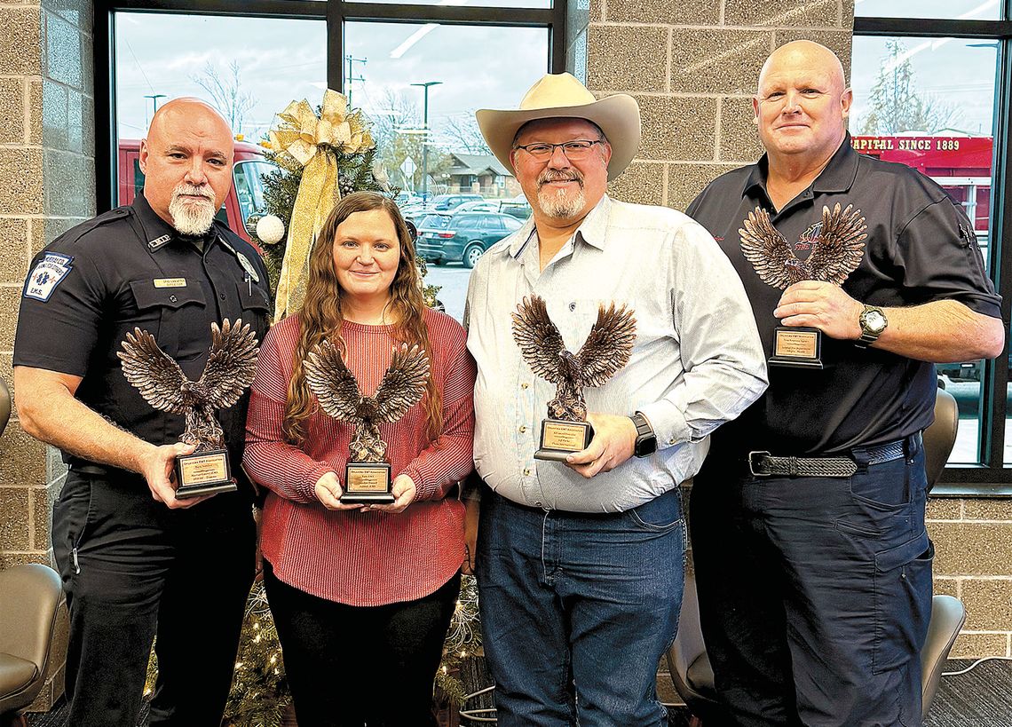 EMS Officials, Fire Dept. Honored For Tornado Response