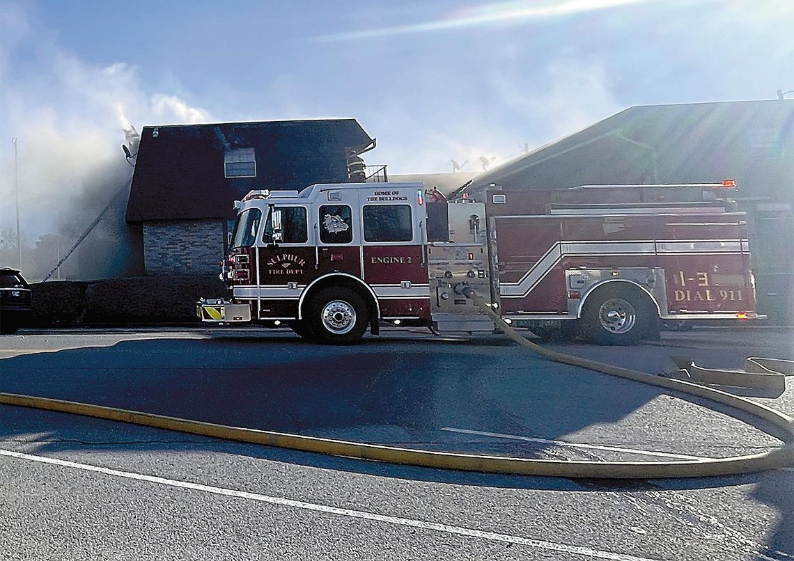 Fire Damages Downtown Apartment Building