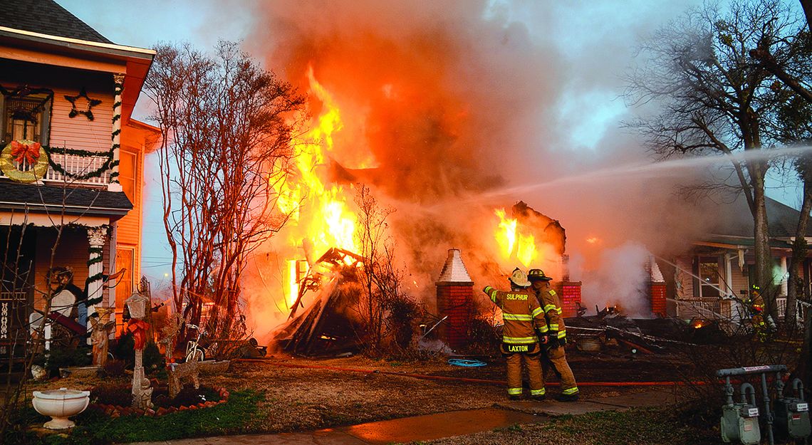 Fire Ravages Local Homes