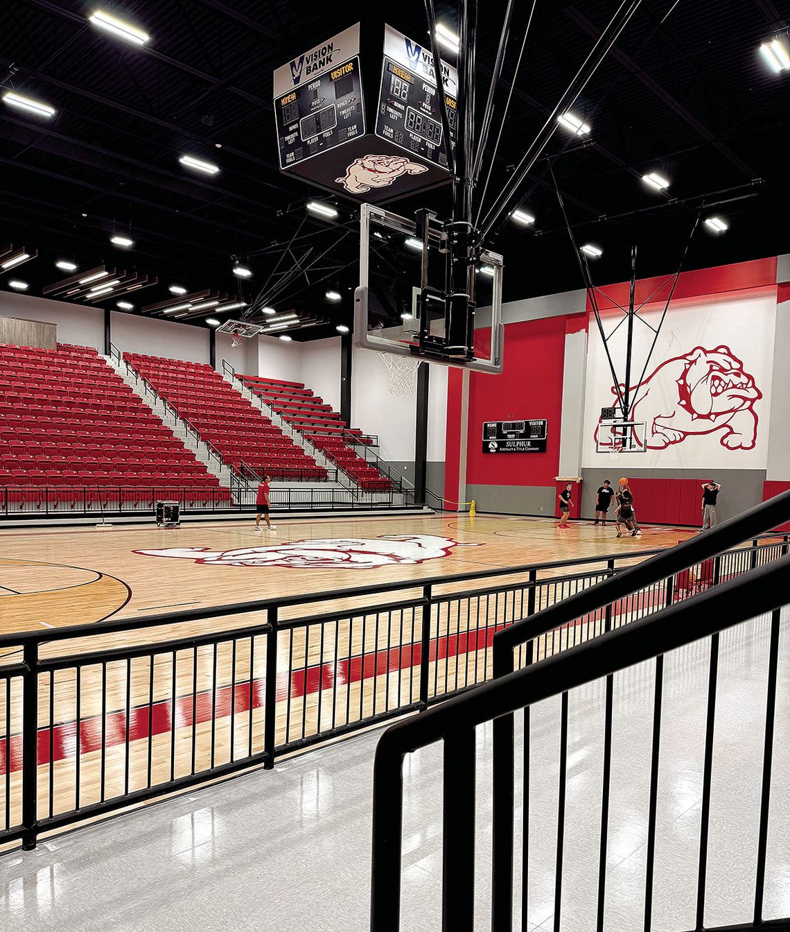 First Practice In New Gym