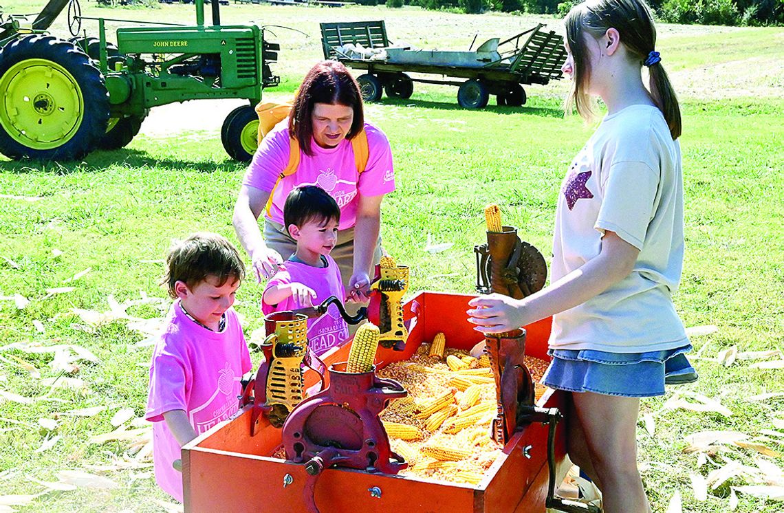 Kids Learn About Frontier Life At Local Event