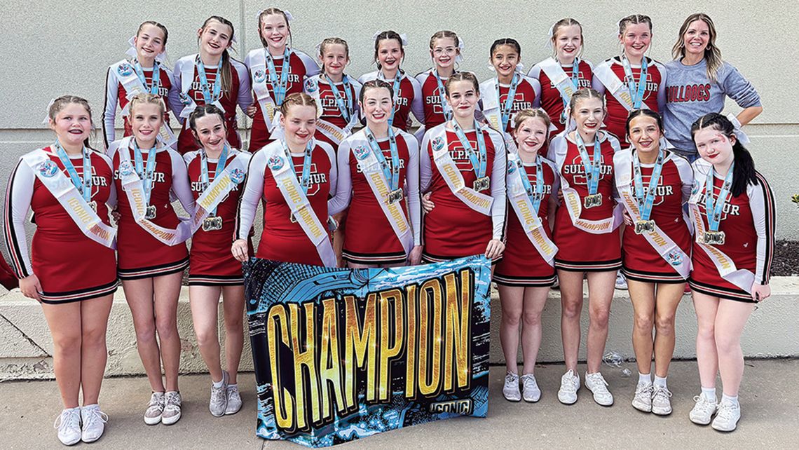 Middle School Cheer Team Champs In OKC Competition