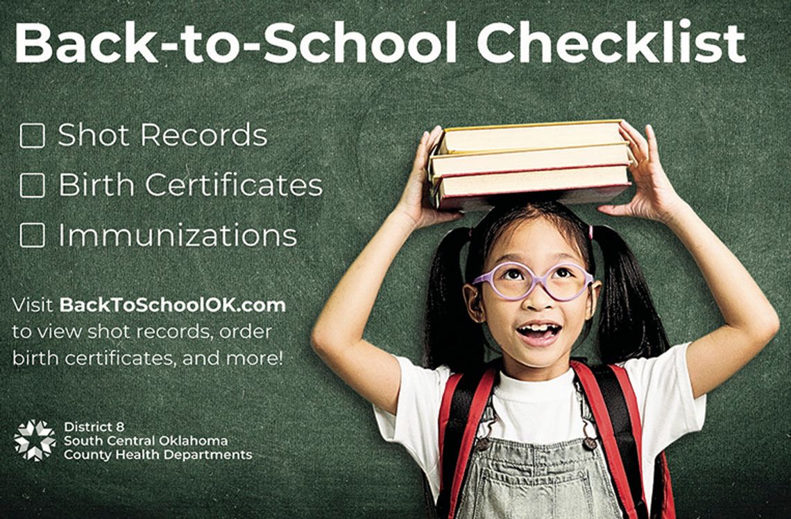 Murray County Health Department Encouraging Back-to-School Readiness Murray County Health Department Encouraging Back-to-School Readiness