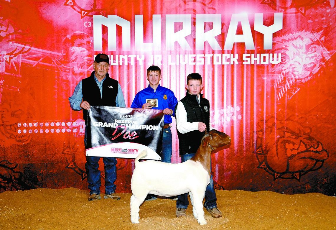 Murray County Junior Livestock Show Set Feb. 21