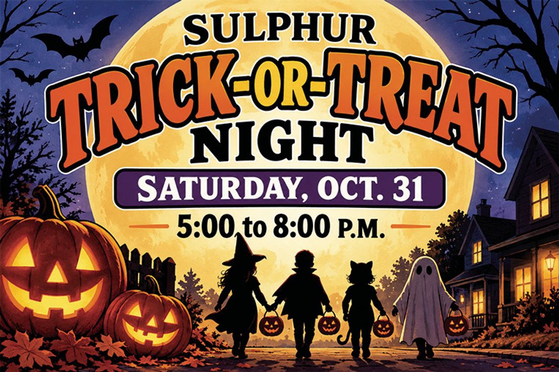 Oct. 31 Designated As City’s Trick-or-Treat Night Oct. 31 Designated As City’s Trick-or-Treat Night