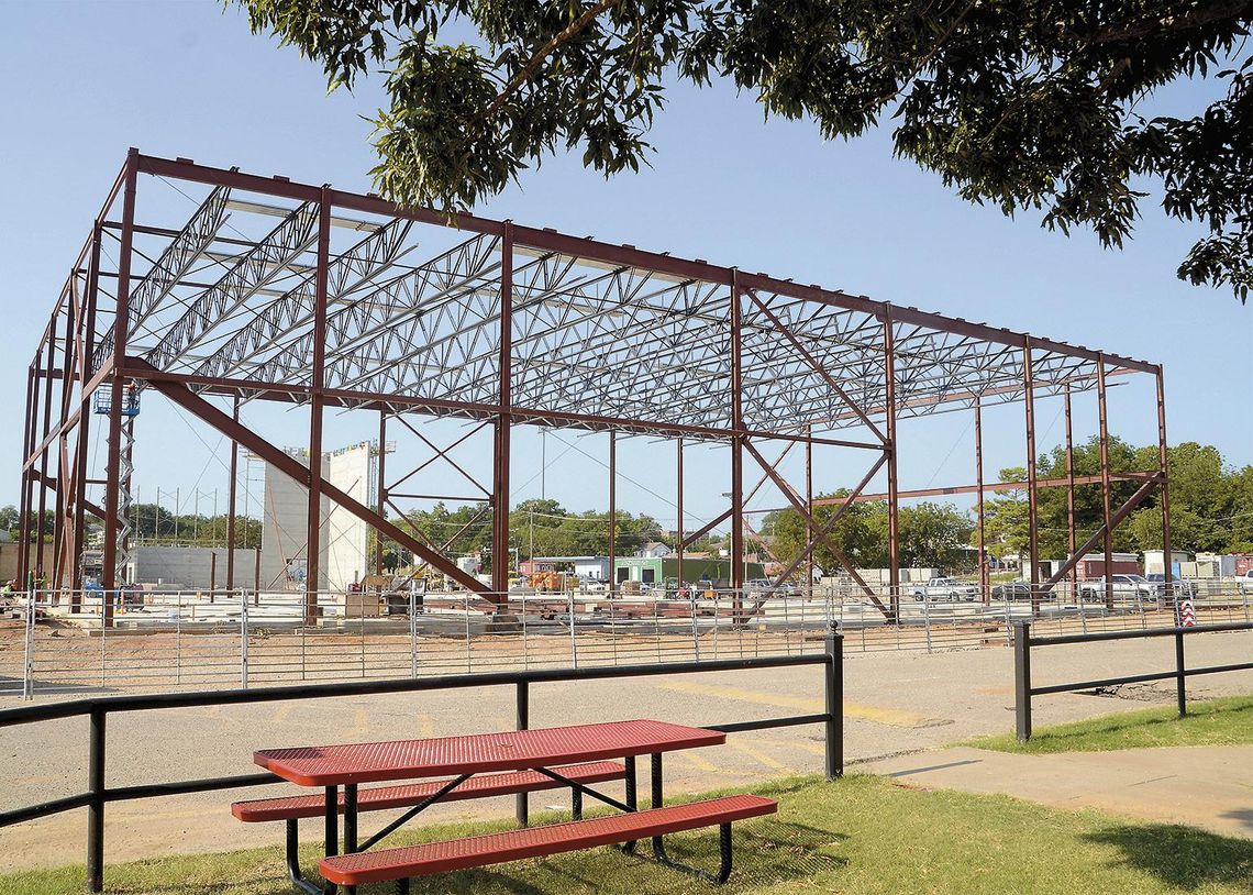 School’s New Gym Taking Shape