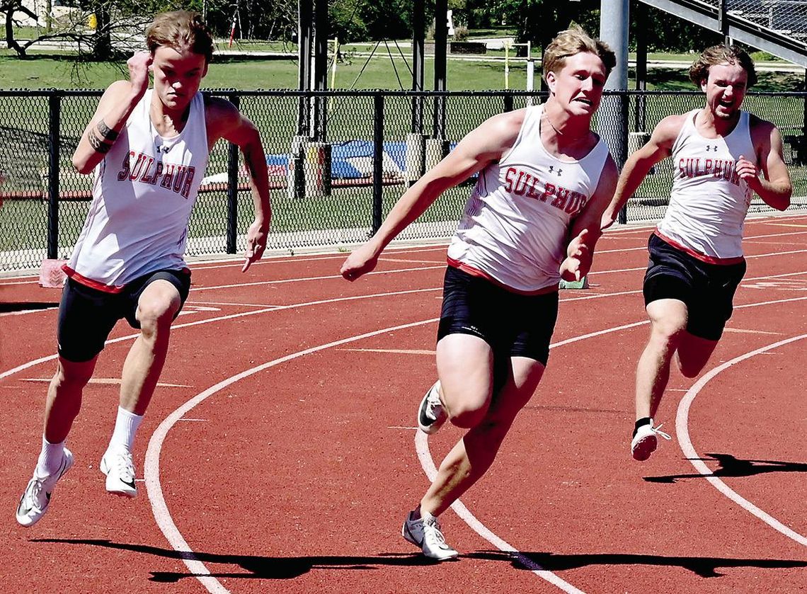 SHS Track Teams In Action At Ada, OBU