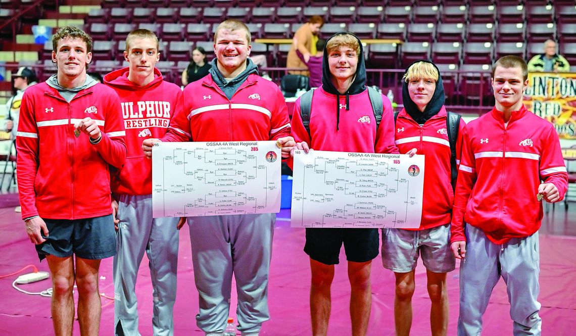 Six Wrestlers Qualify For State Meet