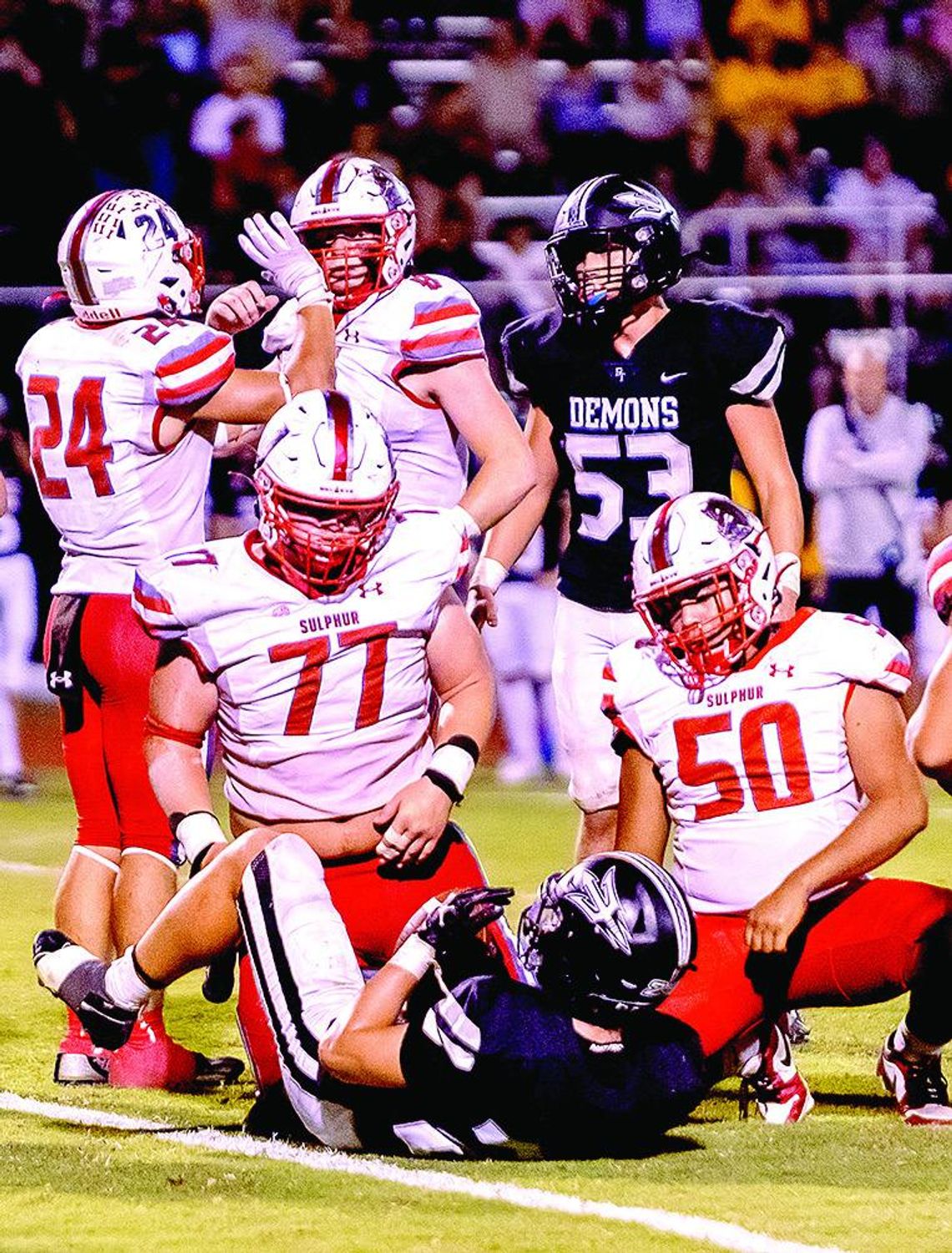 Strong Defense, Big Plays Fuel Dogs Win Over Perkins-Tryon, 48-0