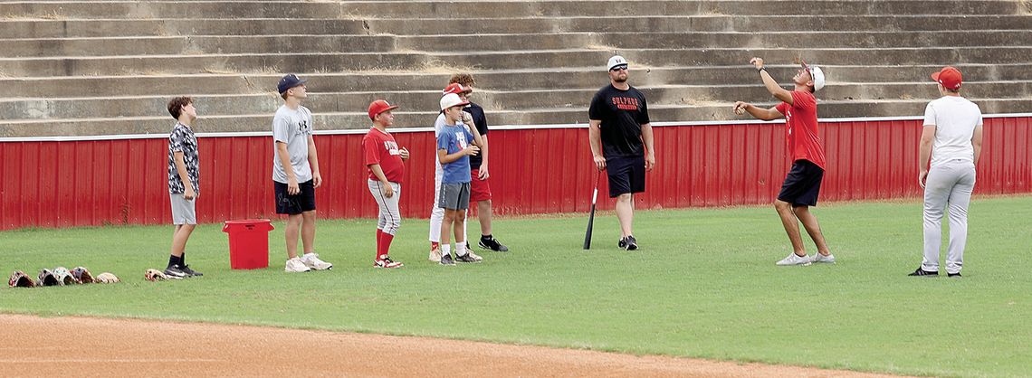Sulphur Baseball Camp Held This Week