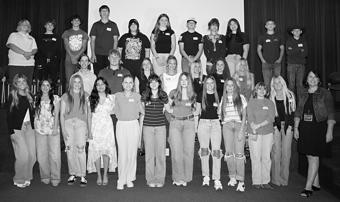 Sulphur BPA Students Attend Officer Installation Ceremony