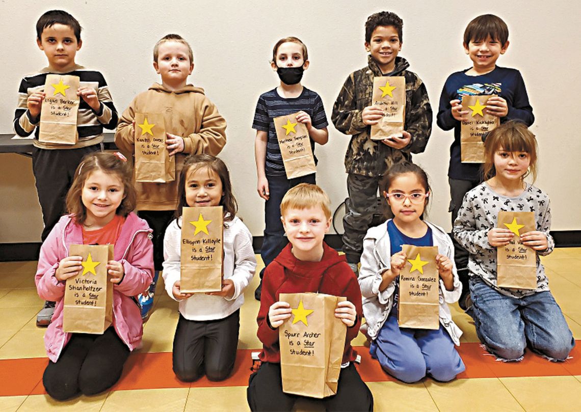 Sulphur Elementary School’s January Star Students, Terrific Kids Honored