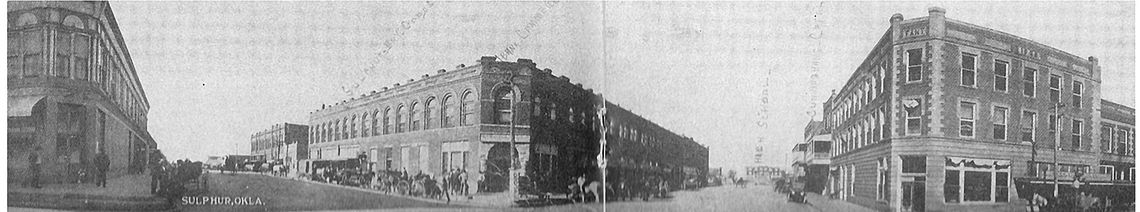 Sulphur Historic Downtown -- Then & Now Sulphur Historic Downtown -- Then & Now