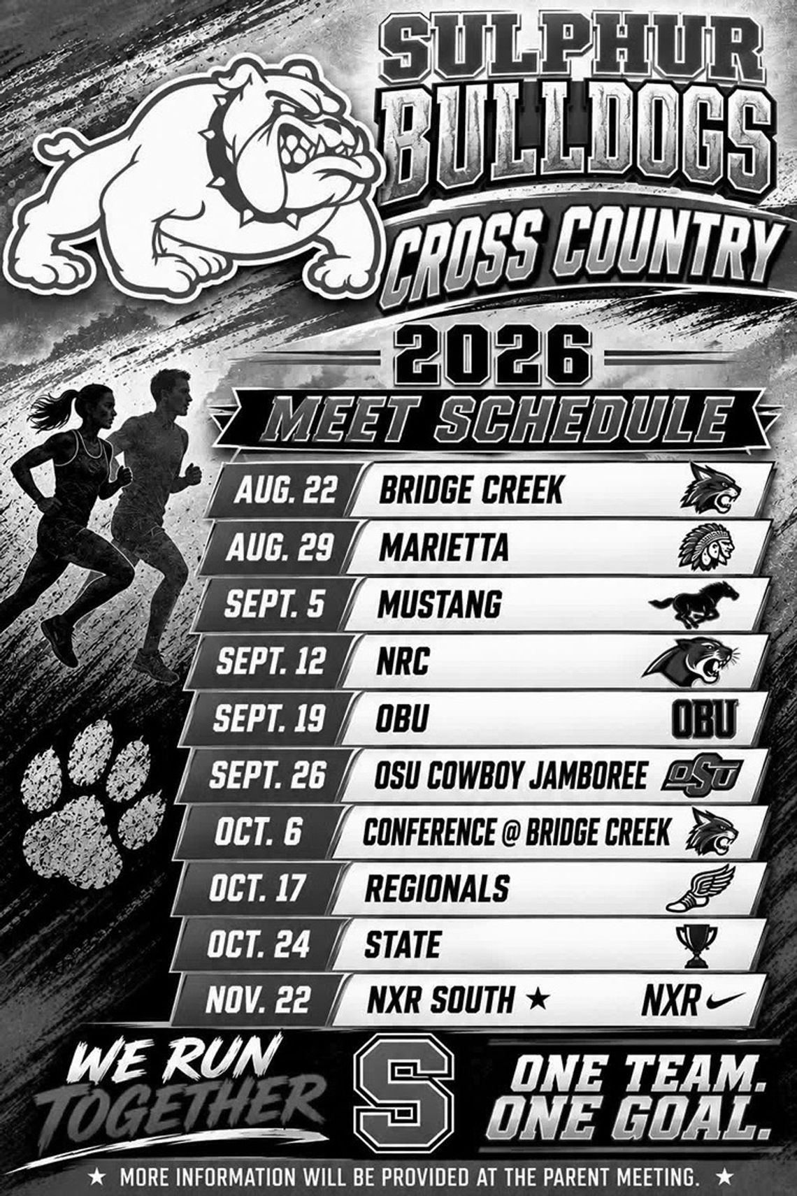 Sulphur Runners Prep For New Season Sulphur Runners Prep For New Season