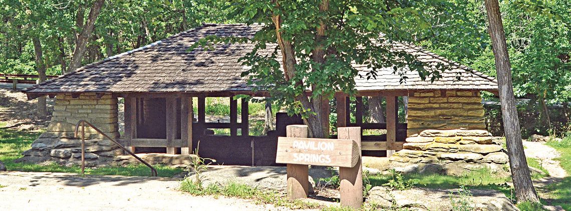 Sulphur Springs Begins In Pavilion Area