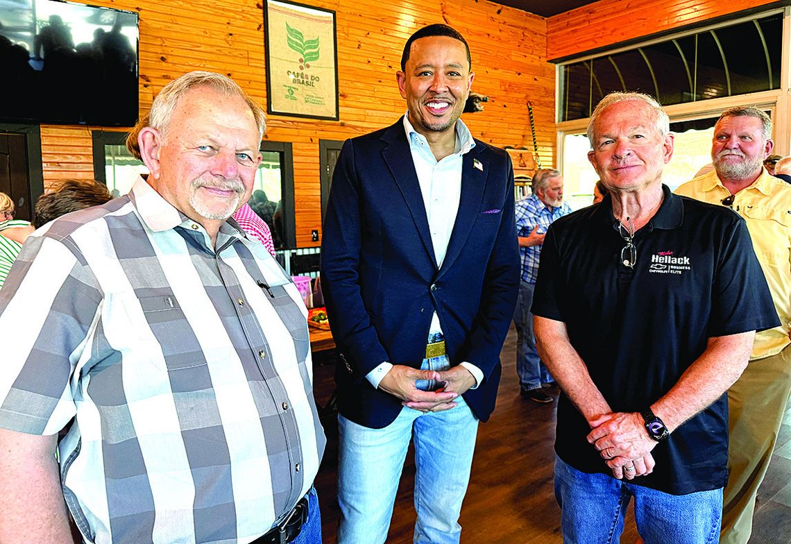 T. W. Shannon Brings Campaign Message To Davis Gathering