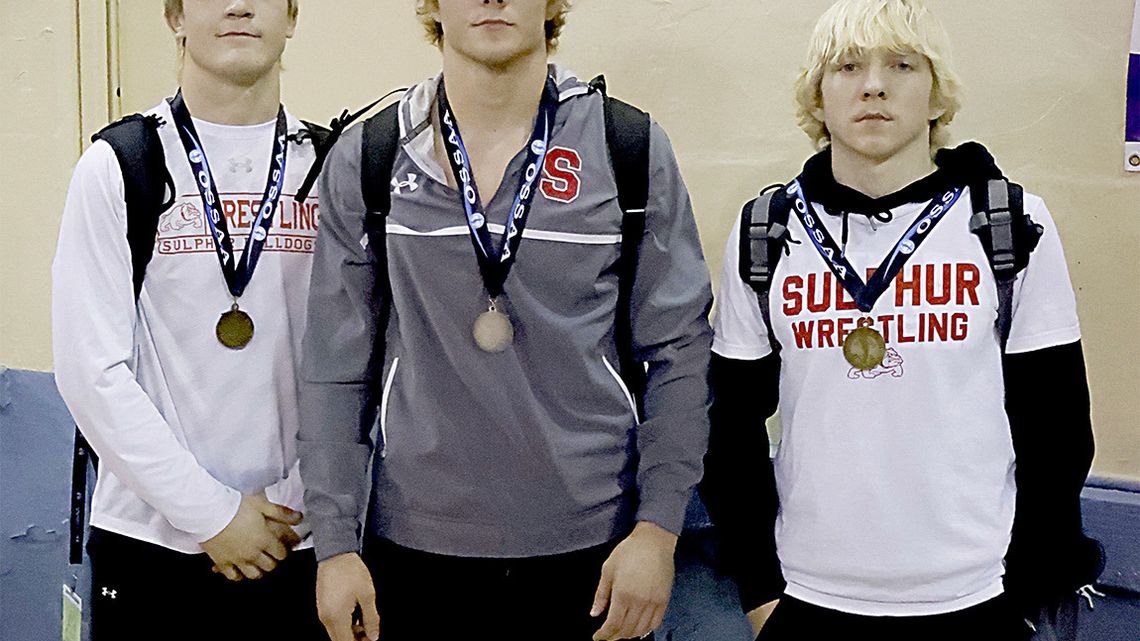 Three Wrestlers Win State Medals