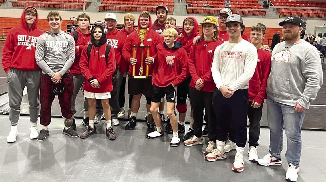 Wrestlers Begin 2024 With Tourney Win